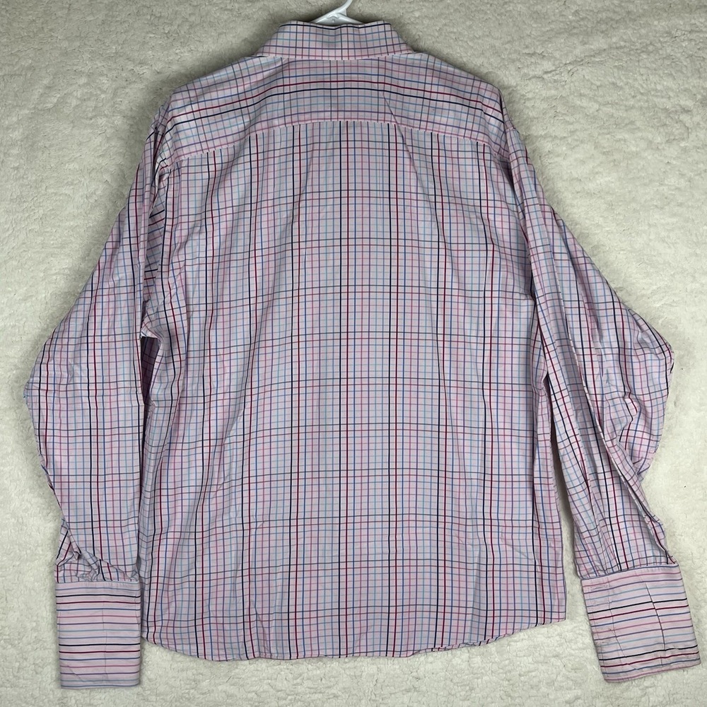 PINK Thomas Pink Jermyn Street London Shirt Striped Button Up Mens 17 - Picture 5 of 5